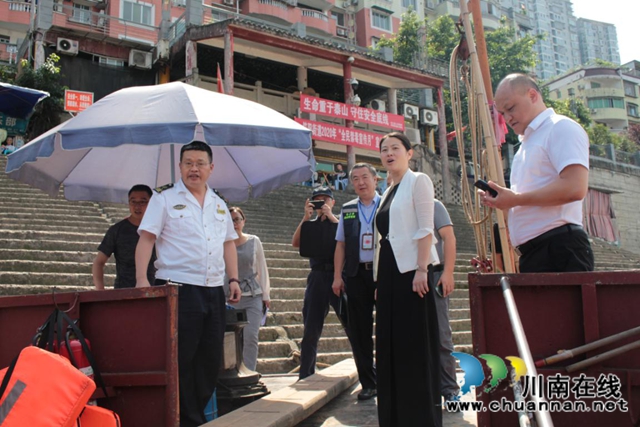 合江：王一米开展端午节前安全生产检查(图1)