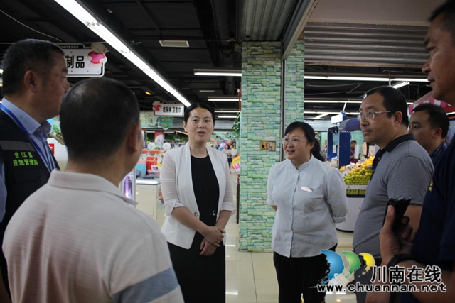 合江:王一米开展端午节前安全生产检查