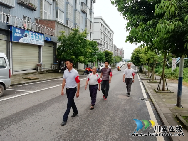 泸县太伏镇：21支红色队伍巡查一线 筑起汛期安全墙(图5)