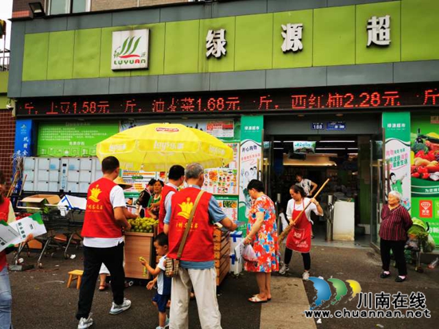 龙马潭区罗汉街道临江苑社区开展入户“大党委”宣传活动(图3)