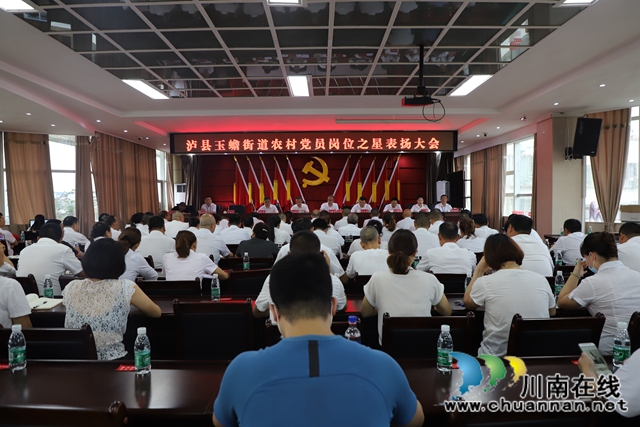 朱海斌组织召开泸县玉蟾街道农村党员岗位之星表扬大会(图4)