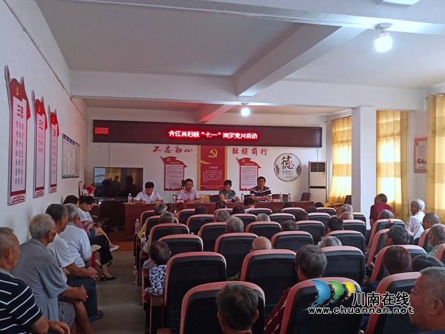 合江县妇联开展庆“七一”固定党日活动(图1)