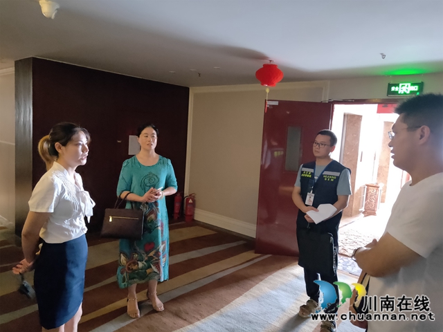 合江县应急管理局为高考考生住宿安全保驾护航(图1)