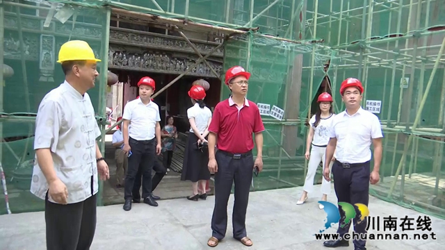 泸州市委统战部调研合江县宗教和统战工作(图1)