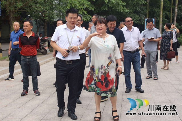 泸州市政协到泸县玉蟾街道视察综合文化站工作(图6)