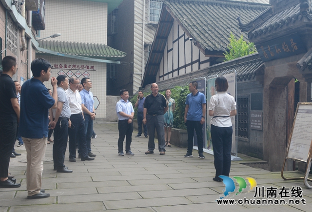 泸州历史文化名城第三方评估检查组到龙马潭区小市街道评估检查(图4)