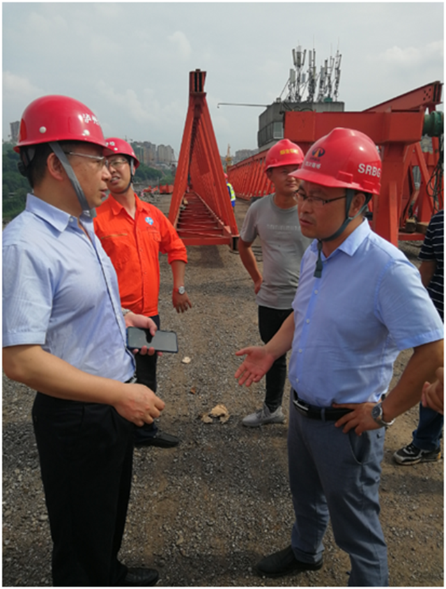 快来看！给长江大桥“做手术”有市场监管人员的身影(图1)