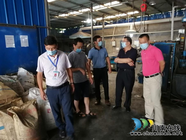 合江县白鹿镇：市县人大代表走访白鹿镇企业(图2)