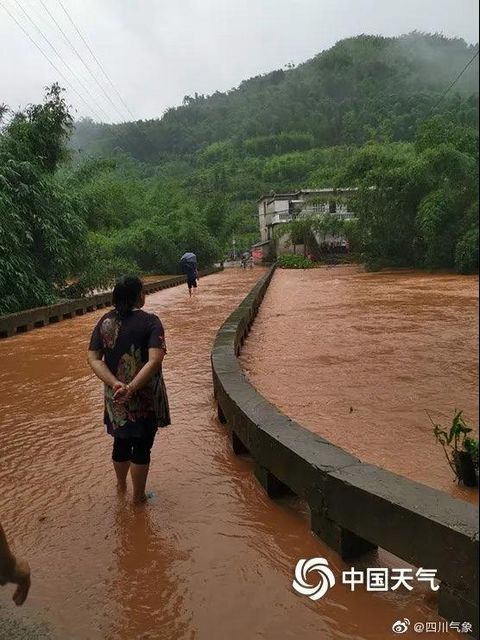 启动24小时应急状态！宜宾多地出现山体滑坡、道路垮塌、农田被淹！(图4)