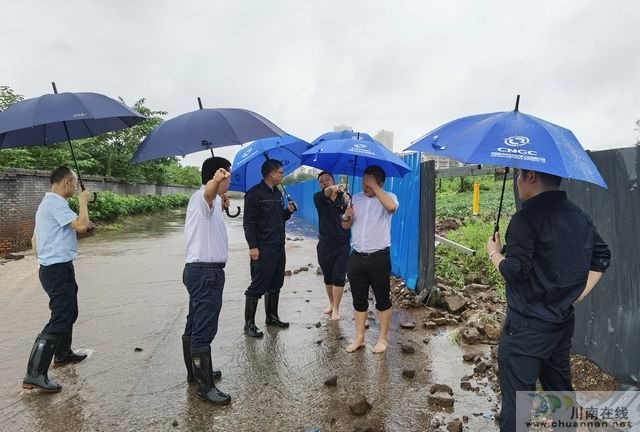 迅速行动，罗汉街道全力做好强降雨天气防汛工作(图1)