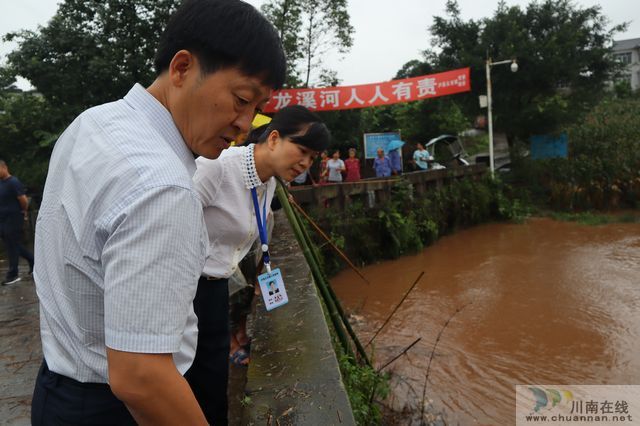 副县长朱大清到云龙镇督导防汛减灾工作(图3)