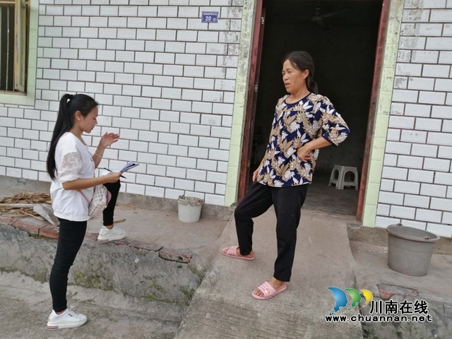 内江经开区靖民镇石坝村开展人口普查工作(图2)