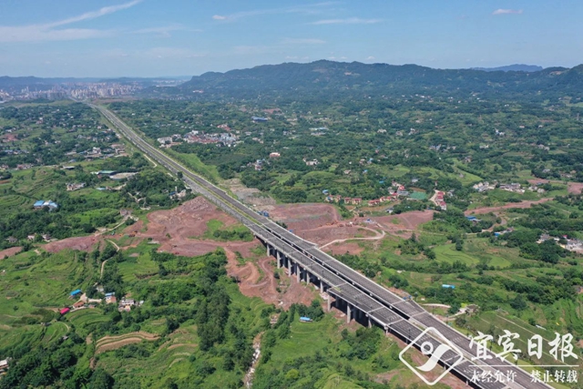 5分钟到赵场！宜宾这条高颜值城市大道全线贯通(图5)