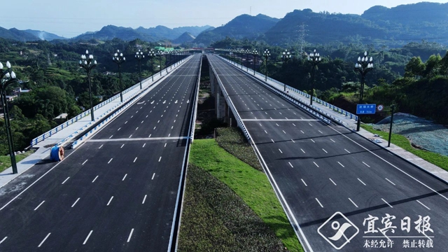 5分钟到赵场！宜宾这条高颜值城市大道全线贯通(图8)