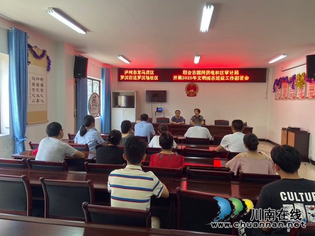龙马潭区审计局周密部署抓好国家文明城市建设推进包保工作(图1)