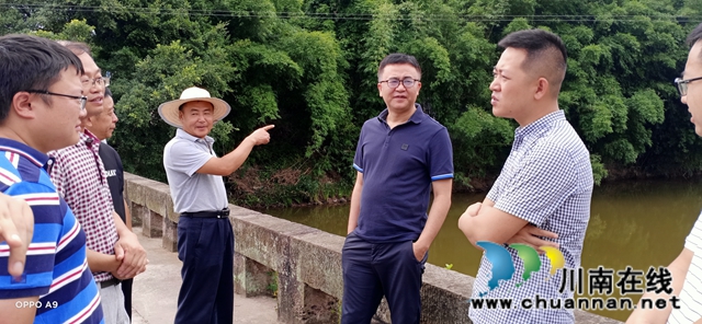 章磊到泸县云龙镇督导河长制工作(图1)