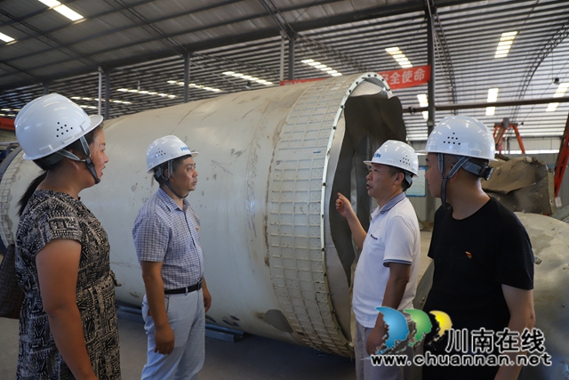 泸县玉蟾街道人大工委督导企业安全生产及产业发展等工作(图1)