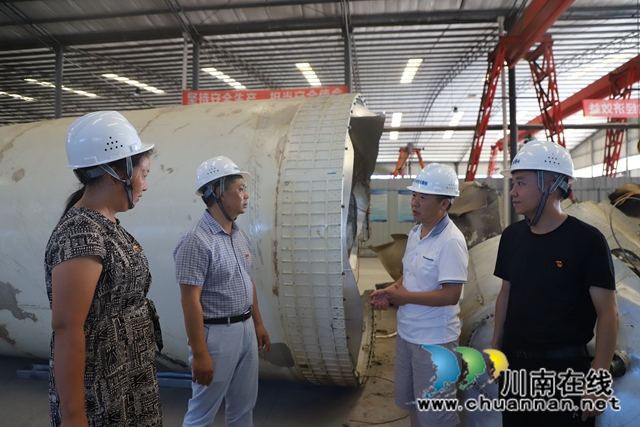 泸县玉蟾街道人大工委督导企业安全生产及产业发展等工作(图2)