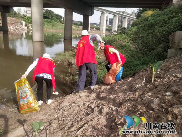 泸县玉蟾街道持续开展河长制巡查工作(图5) 泸县玉蟾街道持续开展河长制巡查工作(图5)