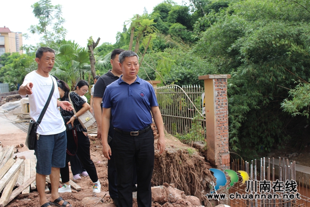 杨双全到泸县玉蟾街道督导脱贫攻坚、防灾减灾、河长制工作并开展送“清凉”活动(图9)
