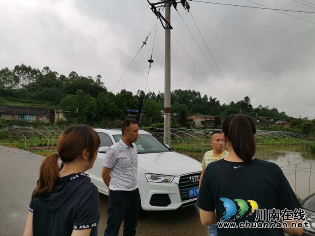 内江经开区靖民镇深入开展防洪防汛巡查工作