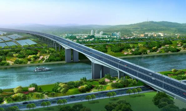 期盼多年终成真!内江城区这座大桥下月可望通车(图4) 期盼多年终成真!内江城区这座大桥下月可望通车(图4)