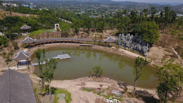 嗨！隆昌又一可以深呼吸的“城市绿肺”即将开放(图2)