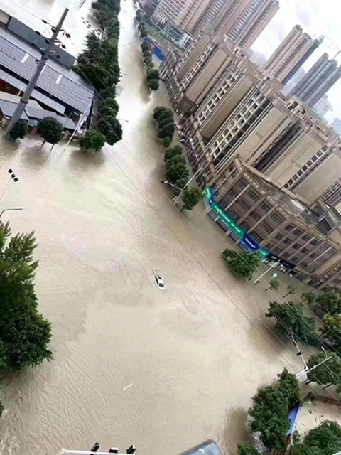 紧急！新一轮洪峰来势凶猛！内江昨晚拉响“警报”(图14)