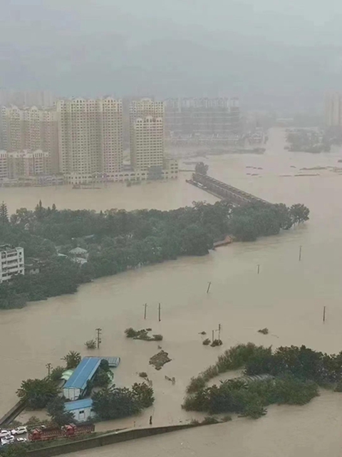 紧急！新一轮洪峰来势凶猛！内江昨晚拉响“警报”(图12)