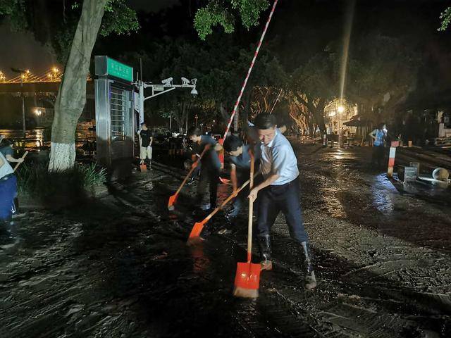 江阳区：洪峰过后开启“清淤模式”(图2)