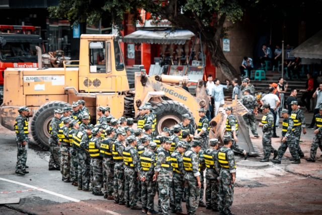 江阳区：洪峰过后开启“清淤模式”(图7)