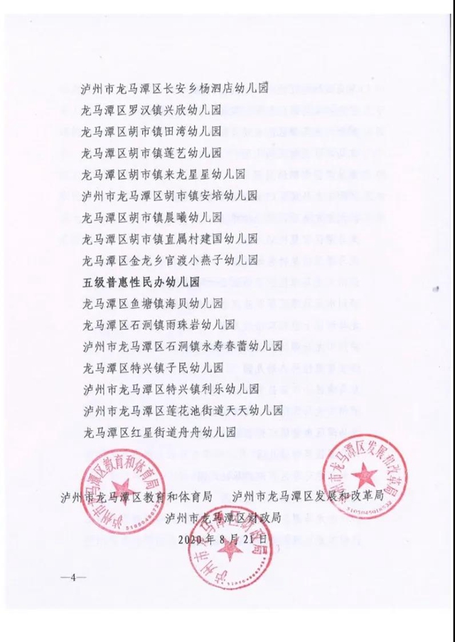 围观！龙马潭区普惠性民办幼儿园认定了这些幼儿园！(图4)