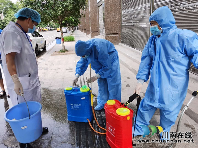 合江县疾控中心：洪水退后忙消杀