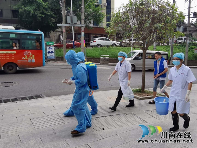 合江县疾控中心：洪水退后忙消杀(图2)