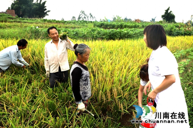 行走在田坎边的白衣天使！(图4)