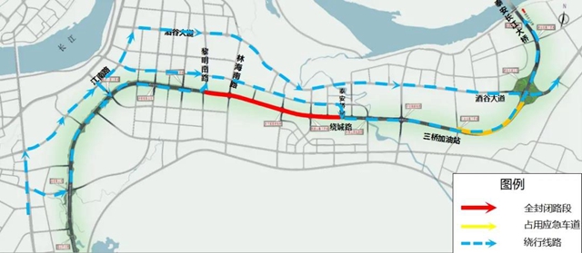为期三年！29日起泸州绕城路将实施临时交通管制