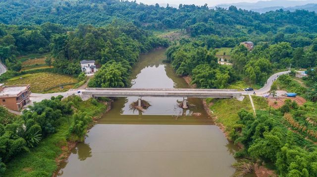 合江县这四座渡改桥顺利交工验收，已投入试运行！(图2)