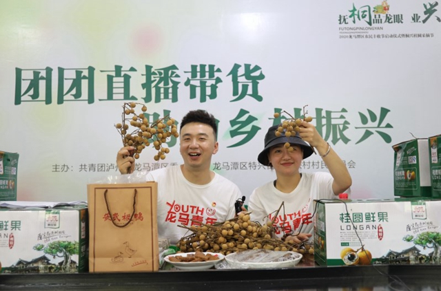 龙马潭：团团直播带货，助力乡村振兴(图1)