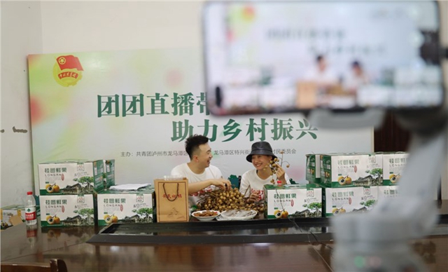 龙马潭：团团直播带货，助力乡村振兴(图2)