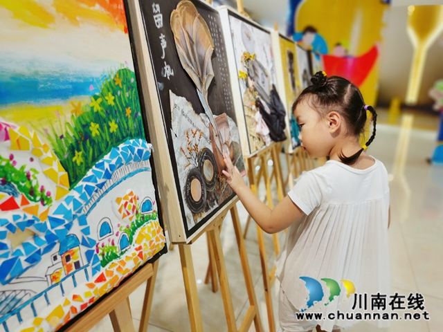 泸州：艺术画展“花式”来袭，开学季要你“好看”(图15)