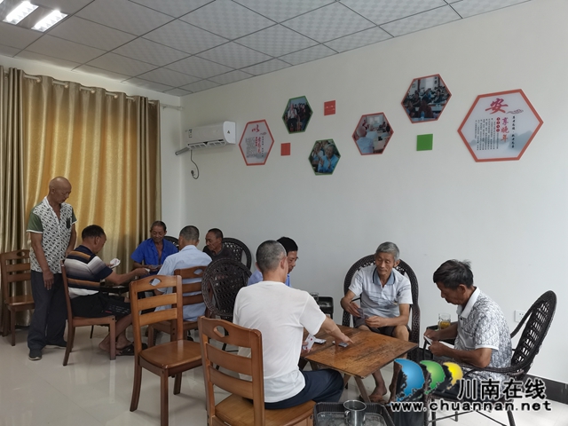 幸福大院建到家门口 泸县嘉明镇狮子村农村养老不离土(图3)