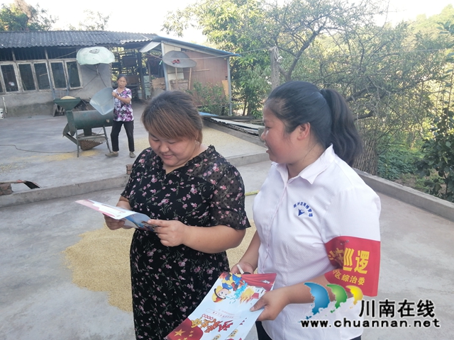 内江经开区靖民镇双塘村：保障群众人身财产安全，做好农村消防安全工作宣导排查(图2)