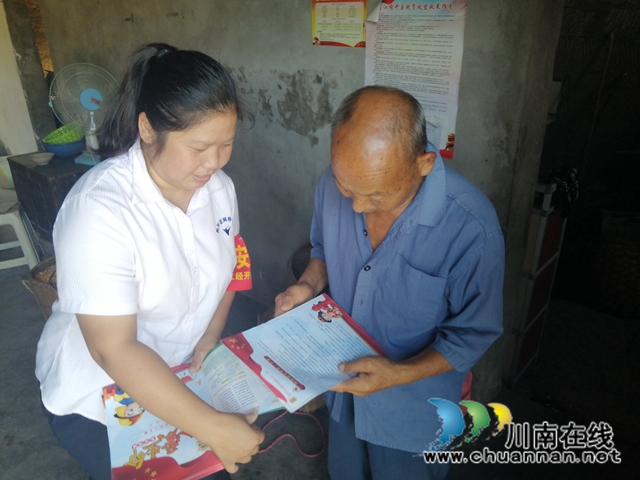 内江经开区靖民镇双塘村：保障群众人身财产安全，做好农村消防安全工作宣导排查(图1)