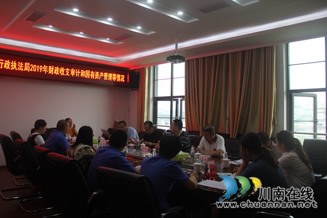 泸县人大调研县综合行政执法局财务工作开展情况(图2)