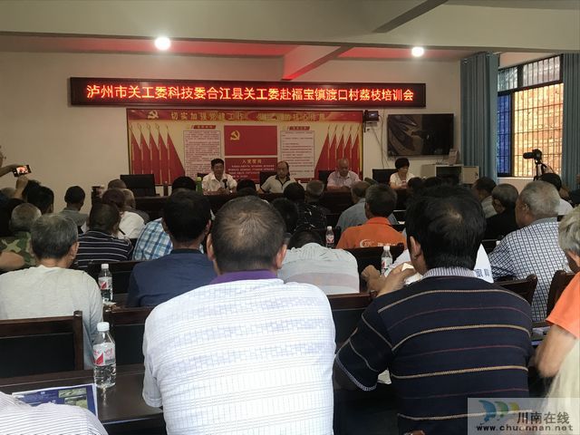 泸州市关工委科技委到福宝镇开展荔枝秋季管理技术培训