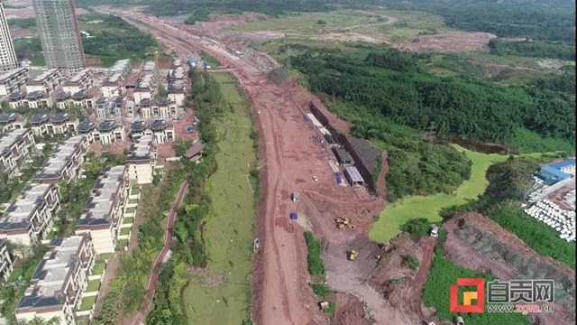 全面改造换新颜！这条道路串起了自贡经济的基本盘(图2)