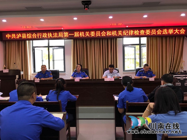 泸县综合行政执法局圆满完成机关党委第一届选举工作(图2)