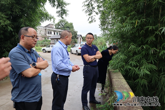 陈刚督导泸县漏孔溪河长制工作(图2)