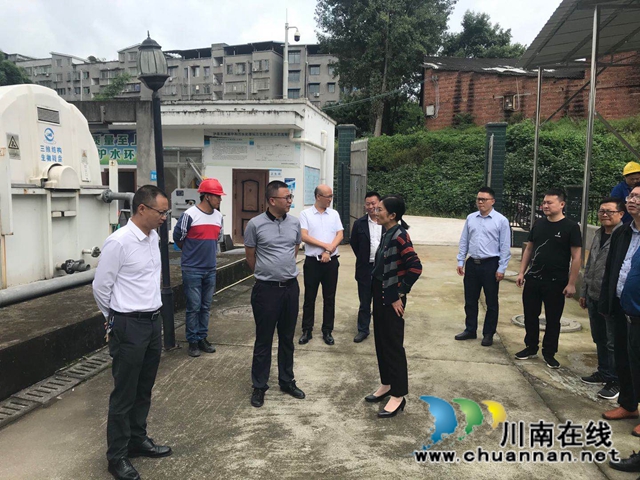 章磊督导检查泸县龙溪河河长制工作