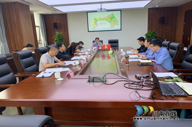 泸州市自然资源和规划局到高新区调研自然资源和规划管理工作